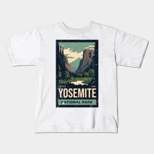 Yosemite national park Amazing Park Kids T-Shirt